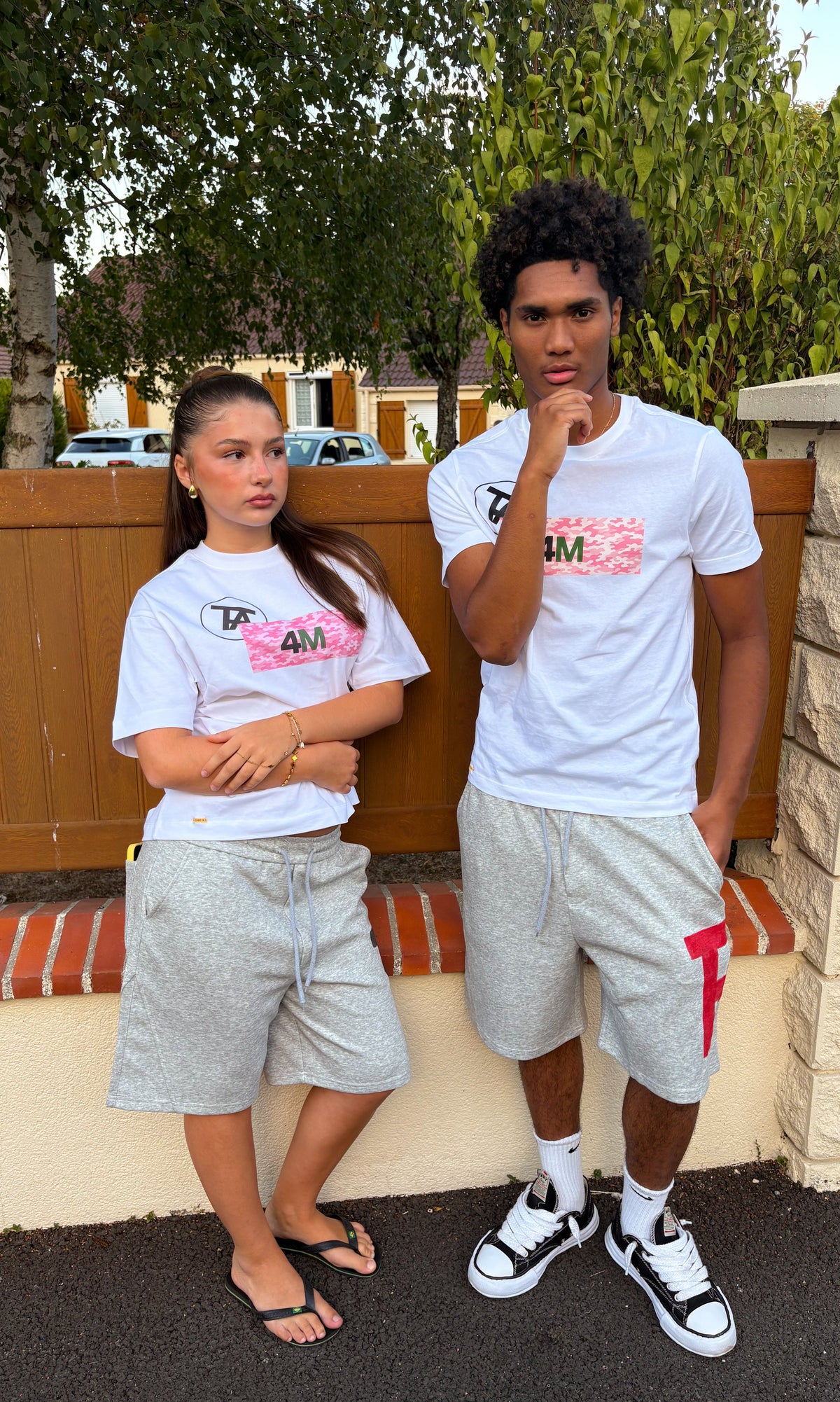 4M Raw Tee - Pink Camo