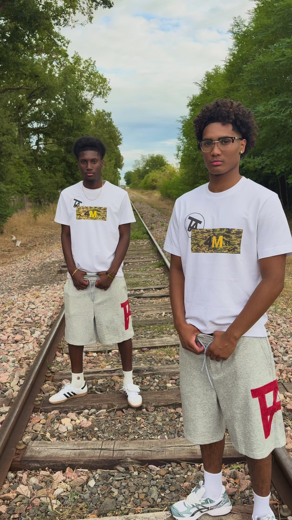 4M Raw Tee - Camo