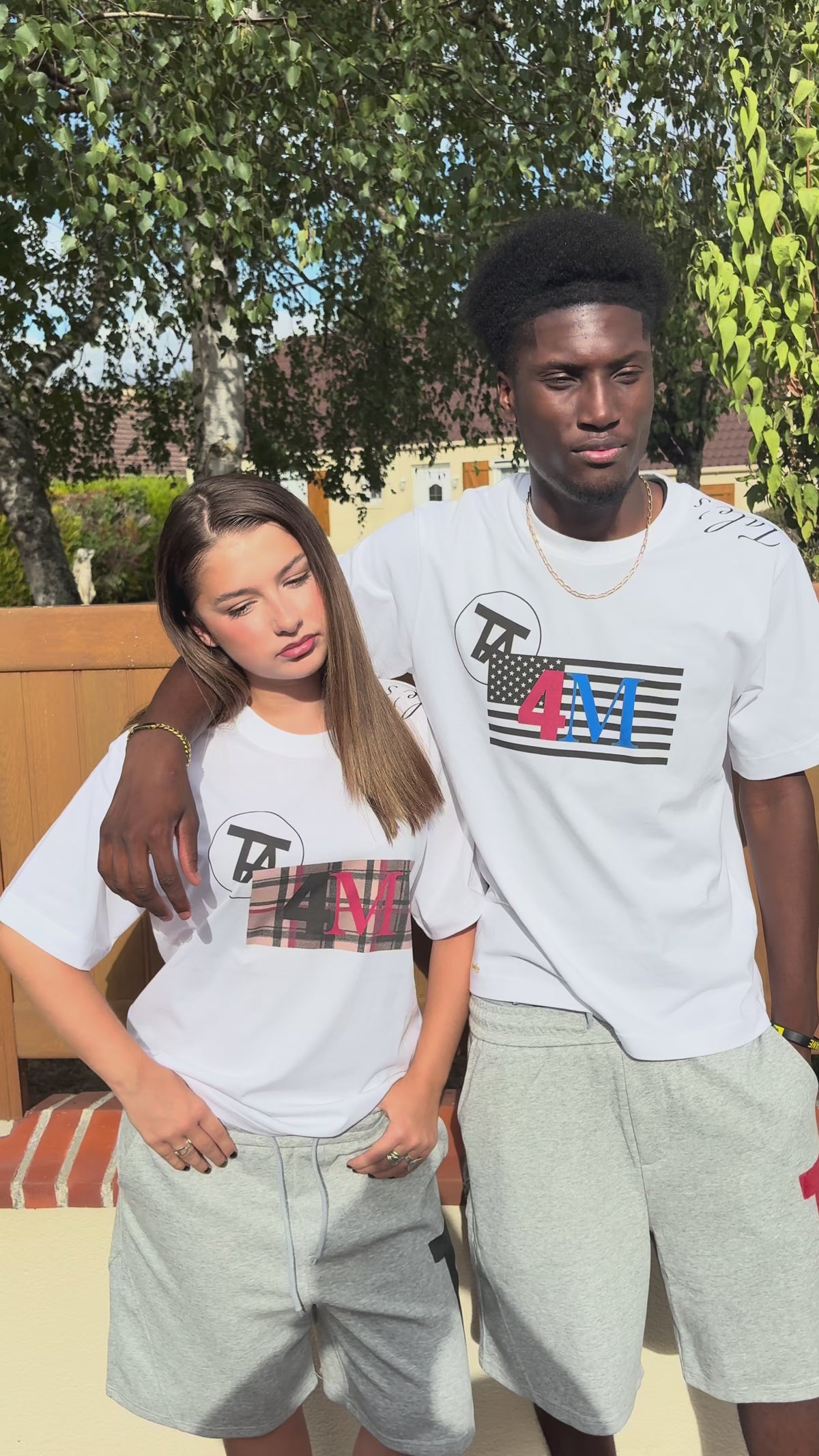 4M Raw Tee - U.S.A