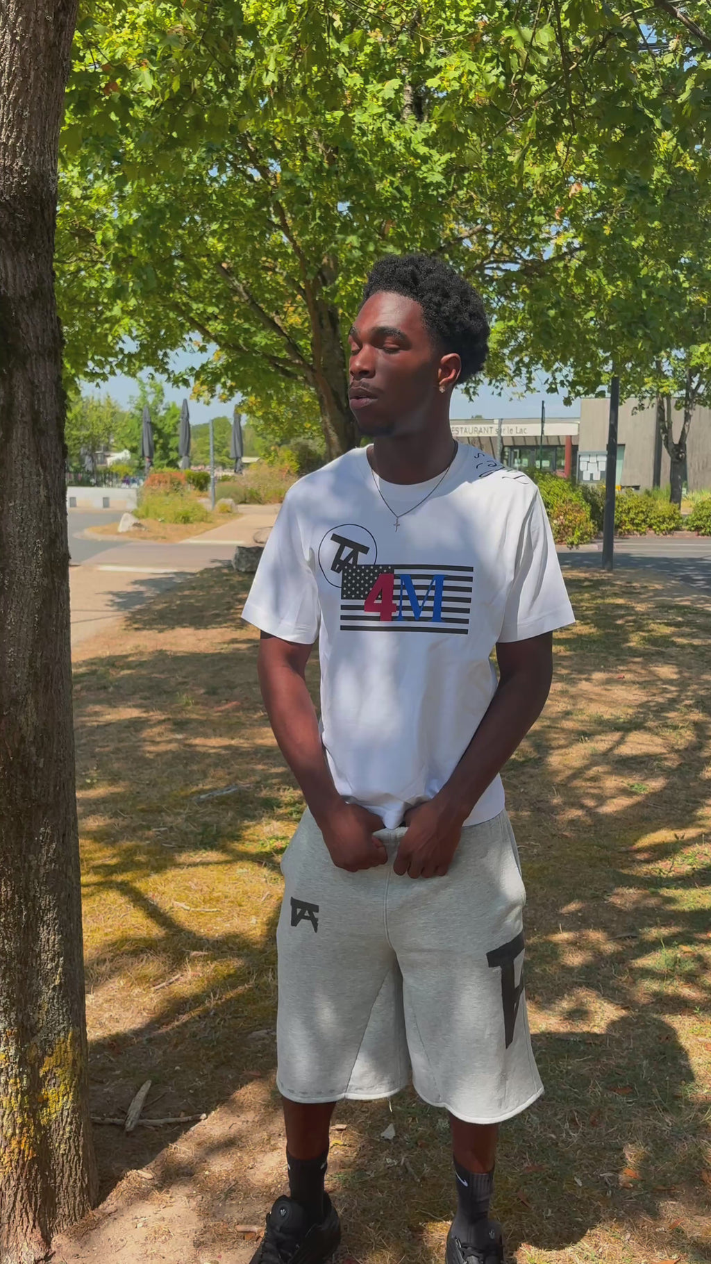 4M Raw Tee - U.S.A